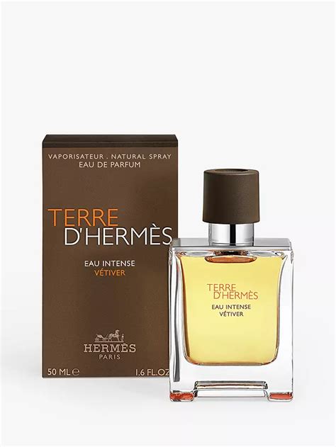 hermes vetiver eau intense|terre Hermes reviews.